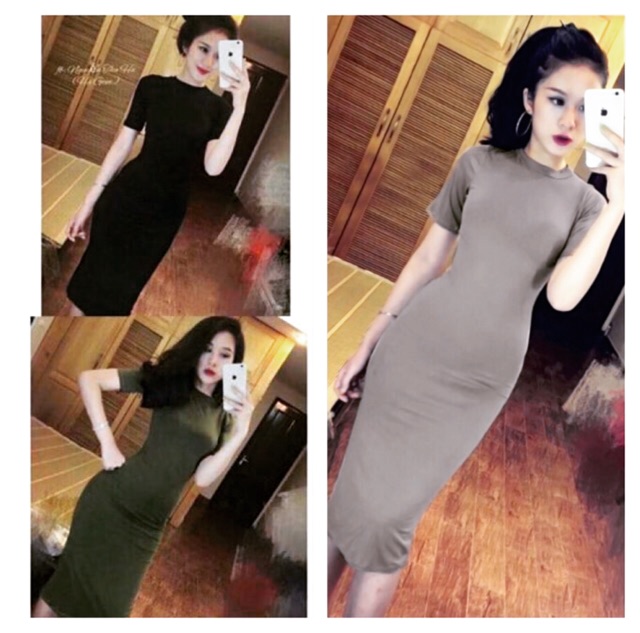 Đầm Body Thun Mịn Đẹp Hót