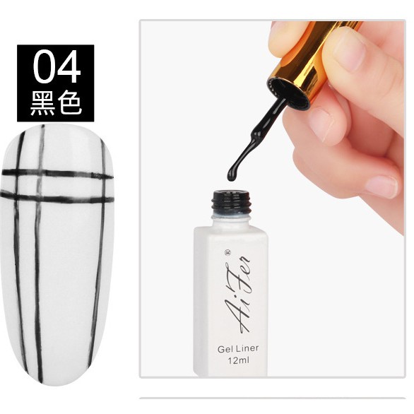 Cọ Nét Aifer Chính Hãng - Cọ Nét Gel Vẽ Móng