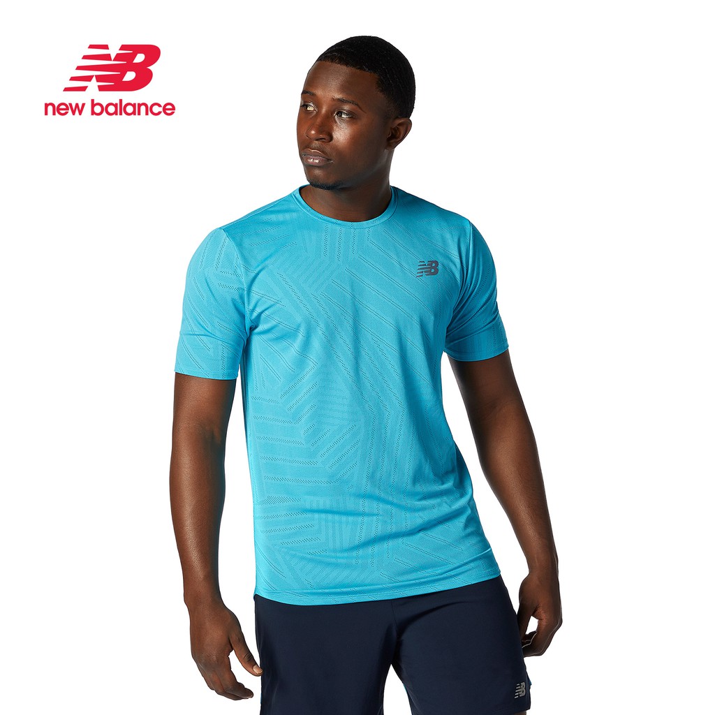 Áo thun tay ngắn chạy bộ nam NEW BALANCE Performance AMT11278VLS (form châu á)