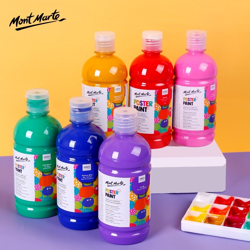 🎨🎨🎨 Màu Poster Mont Marte 500ml/ Mont Marte Poster Paint 500ml