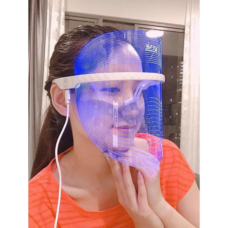 Mặt Nạ Ánh Sáng Sinh Học Led Theraphy Genie chuyên trẻ hoá - trắng da - mờ nám - trị mụn