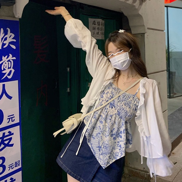 Áo Khoác cardigan Mỏng Ngắn Chống Nắng Mùa Hè Cho Nữ