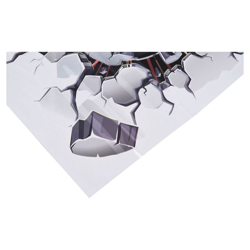 Decal dán tường PVC Họa Tiết 3D Hình Quả Bóng Đá Dùng Trang Trí Phòng Cho Trẻ Nhỏ