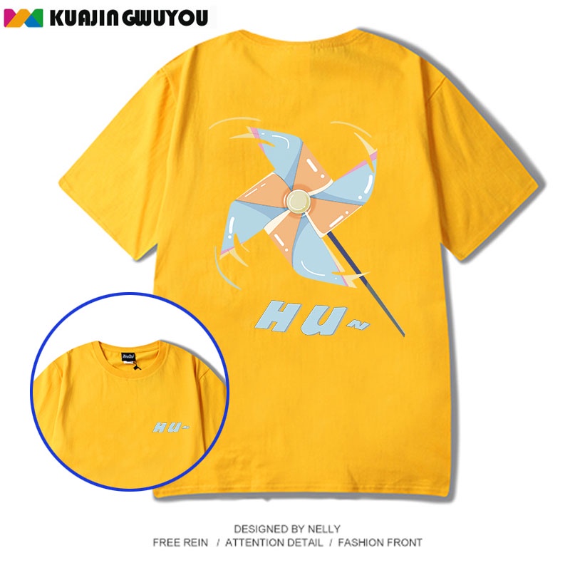 Áo Thun Tay Lỡ Cổ Tròn Dáng Rộng In Họa Tiết Đơn Giản Thời Trang Mùa Hè Size M-8XL