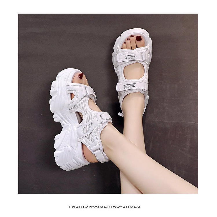 Giày Sandal Thể Thao Quai Dán Thời Trang Mùa Hè Mới 2022