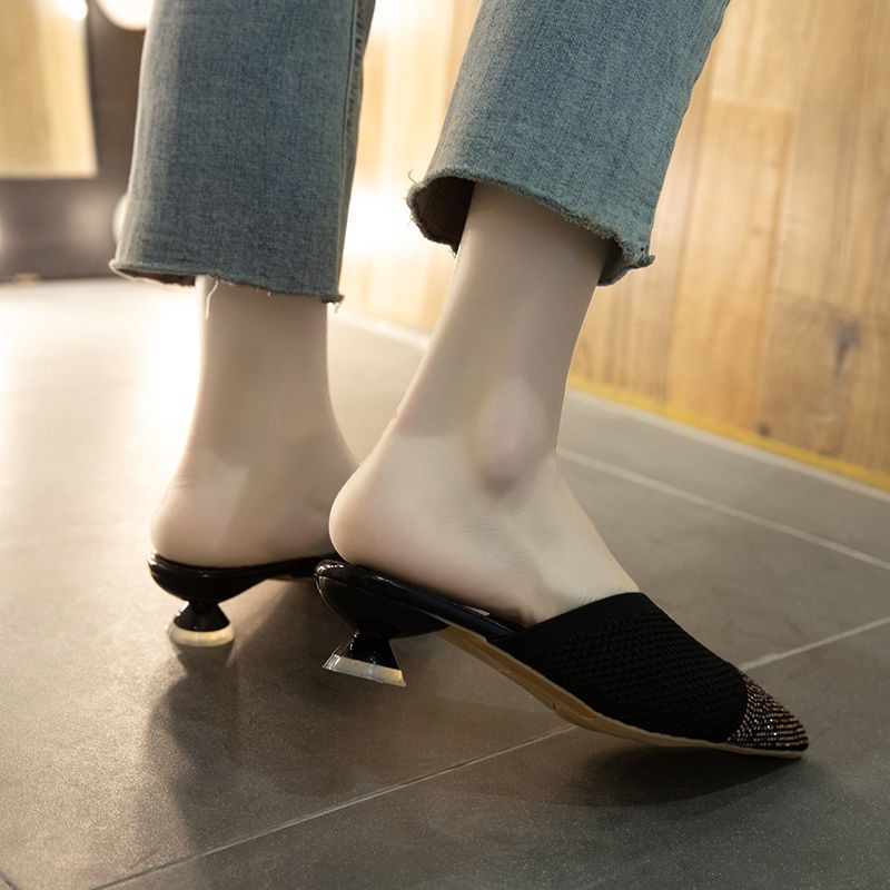 Sandal Mũi Nhọn Thiết Kế Mới Thời Trang Dành Cho Mùa Hè Thu