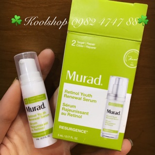 Mini 5ml-Tinh chất tái tạo và trẻ hoá da Retinol Youth