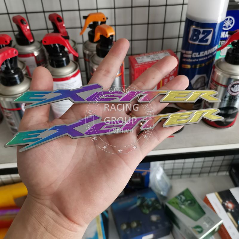 Tem titan dán hông Winner X, Winner, Exiter 150, Vario, Satria, Sonic, AB, SH trang trí xe máy