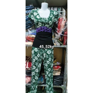 Bộ tay ngắn quần dài thun aty loại 1