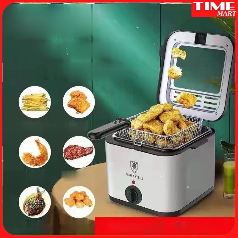 Nồi Chiên ,Hầm Điện Đa Năng 1 Nồi, Bếp Chiên Nhỏ Gia Dụng Đa Năng, Bếp Chiên Gà Nhỏ Tiết Kiệm Dầu Mini, Nhiệt Độ Ổn Định