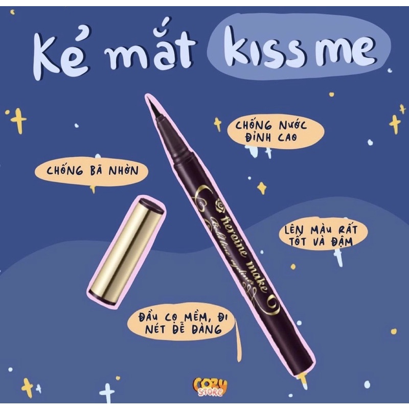 [KẺ MẮT] Kiss Me Heroine - Kẻ Mắt Không Lem Không Trôi