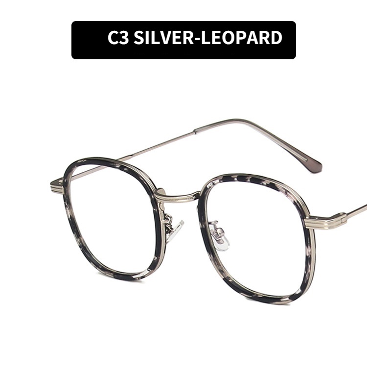 Mắt kính gọng bo tròn chất liệu kim loại thời trang