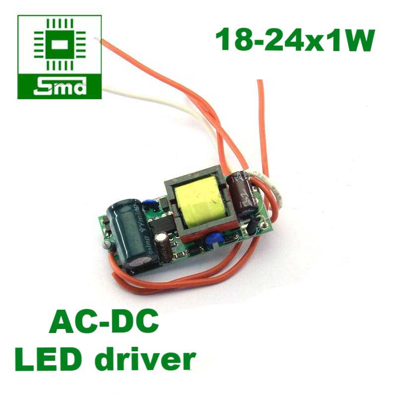 Led driver 18-24x1W  220V (AC-DC)