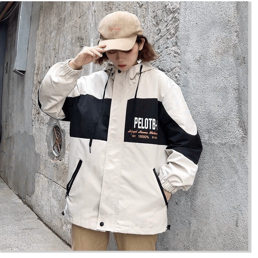 ÁO KHOÁC KAKI HỘP NỮ FORM RỘNG XINH XẮN,THIẾT KẾ HỌA TIẾT SIÊU XINH LANA FASHION