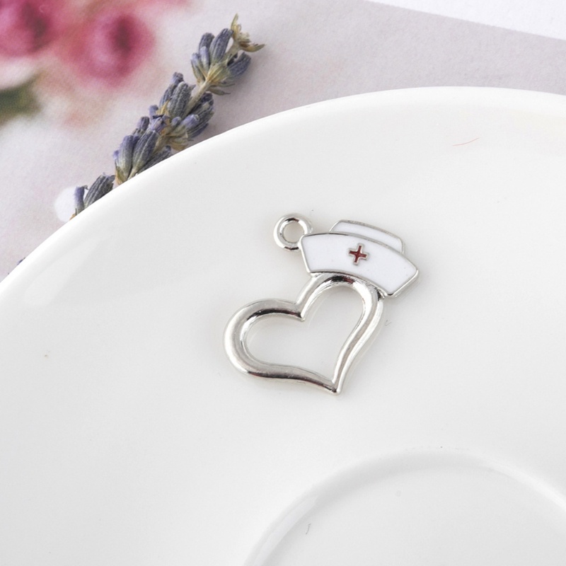 Set 9 Mặt Dây Chuyền Hình Nón Và Ống Nghe Y Tá DIY