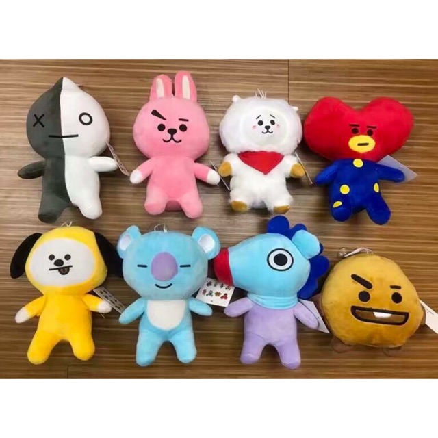 Chuyên Sỉ THÚ BÔNG BTS Doll 21 Cao Cấp,Lông Nhung Mịn