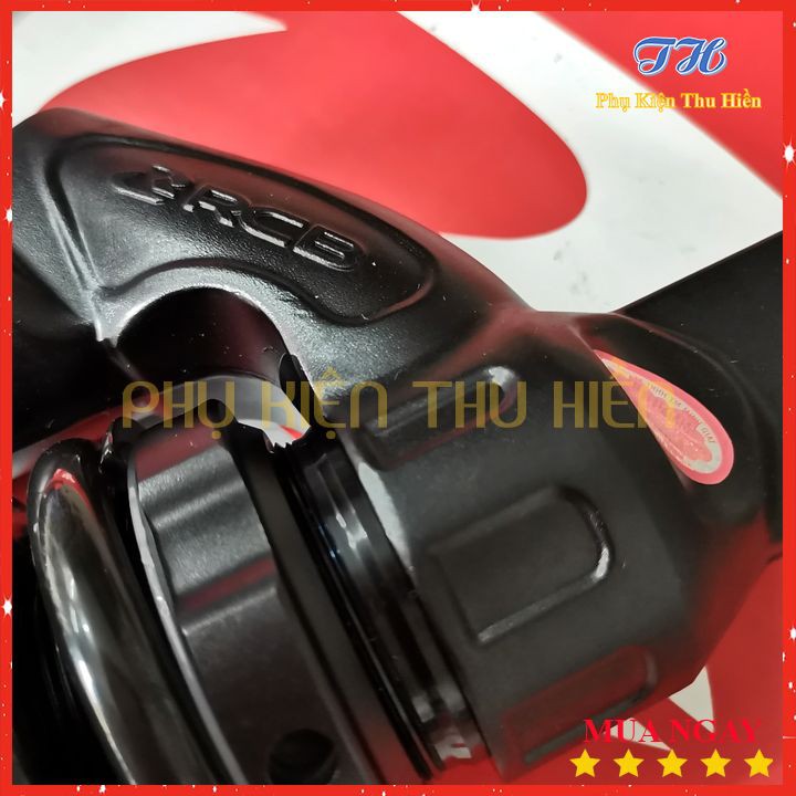 Phuộc Racing Boy Sau VE Click 125i 330mm Ty Vàng Chính Hãng RCB Cho Vario, Click, Vision, Fee Go