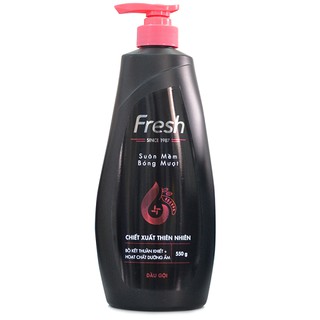 Dầu Gội Bồ Kết Suôn Mềm Bóng Mượt Fresh 550g