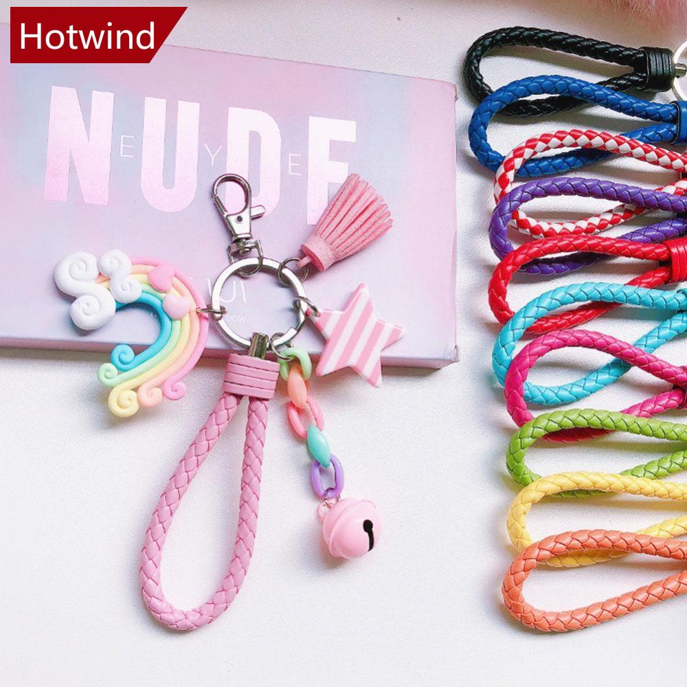 Móc Khóa Sứ Màu Cầu Vồng Dễ Thương G6U4