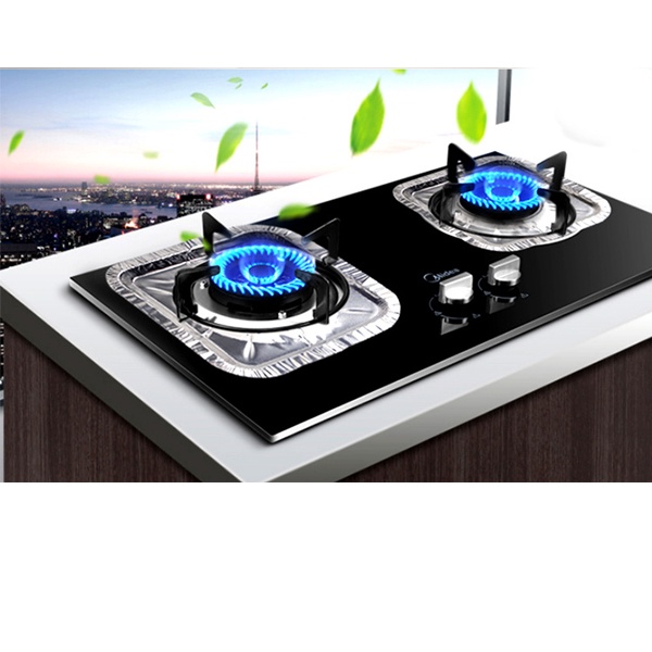 Combo 10 Miếng Giấy Bạc Lót Bếp Ga An Toàn Vệ Sinh, Tấm Chắn Dầu