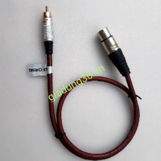Rắc cắm vang số 1 đầu hoa sen 1 đầu canon