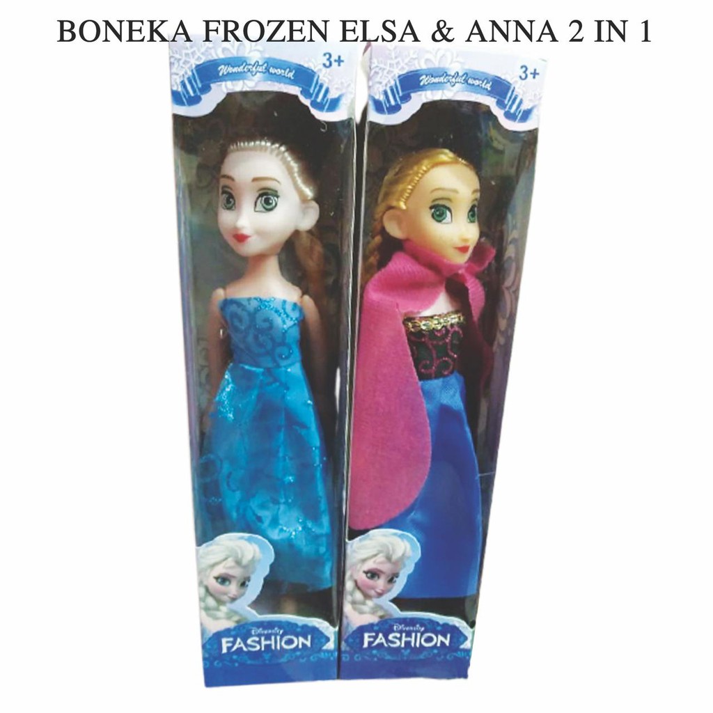 Ozihouse Bộ Đồ Chơi Búp Bê Barbie Và Anna Trong Phim Frozen Dành Cho Bé