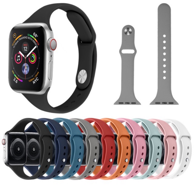 Dây cao su cho đồng hồ apple watch mẫu mới