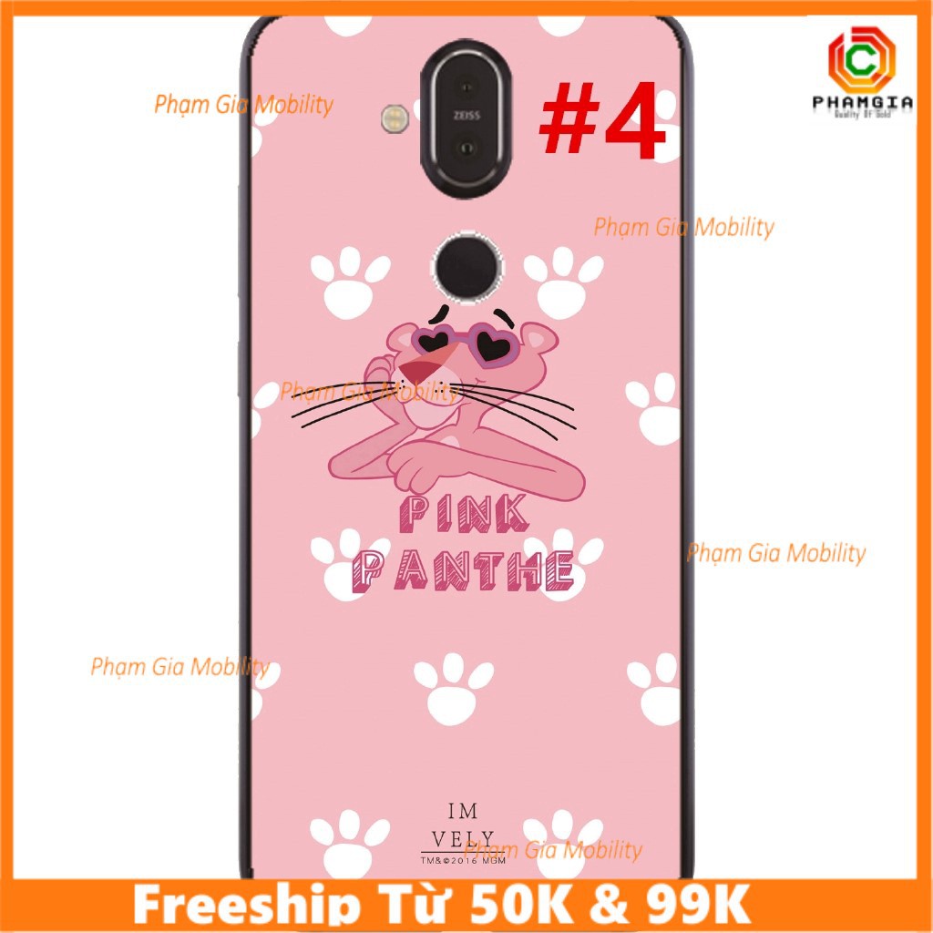 Ốp lưng Nokia 2.1 / 3.1 /5.1+(plus)/X5 /6.1+(plus)/X6 /7.1+(plus)/X7 dẻo hình báo hồng