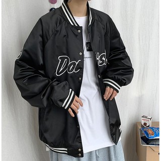 Áo khoác Bomber dù Poly cao cấp, dày dặn