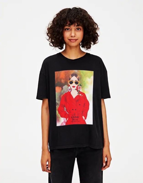 (Sẵn)Áo phông Zara dư sịn new, 2 mầu