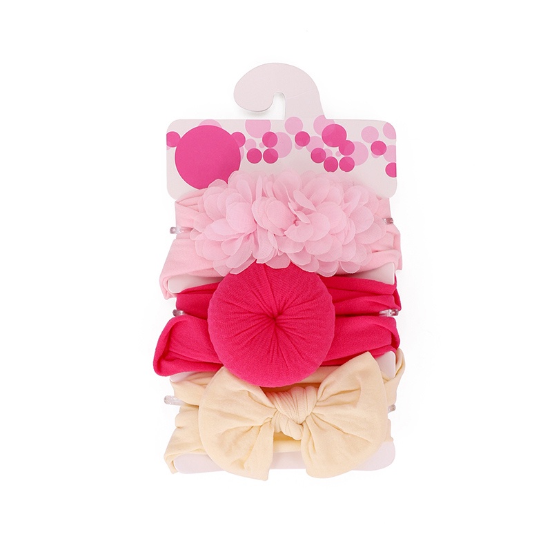 Set 3 Băng Đô Đính Hoa Xinh Xắn Dành Cho Bé Gái