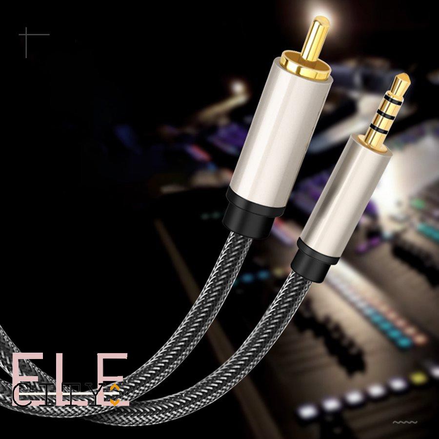 Dây cáp chuyển đổi âm thanh 107ele 3.5mm sang Rca thích hợp cho Xiaomi Mi 1 / 2 Tv Spdif