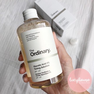 Toner tẩy da chết hóa học The Ordinary Glycolic Acid (AHA) 7% Toning Solution
