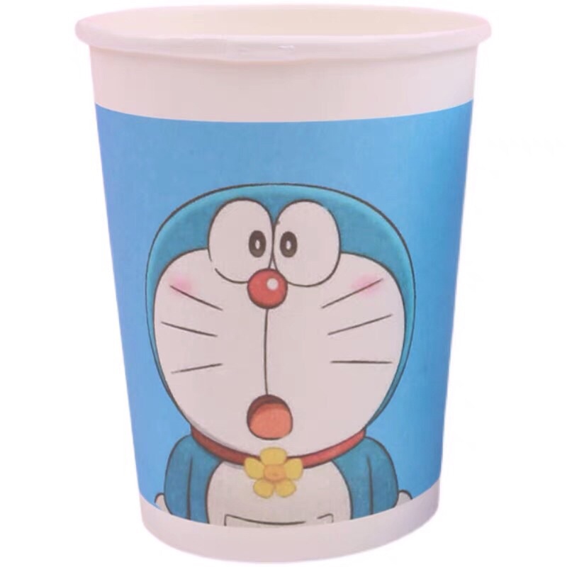 Cốc giấy Doraemon dùng một lần cốc Doraemon