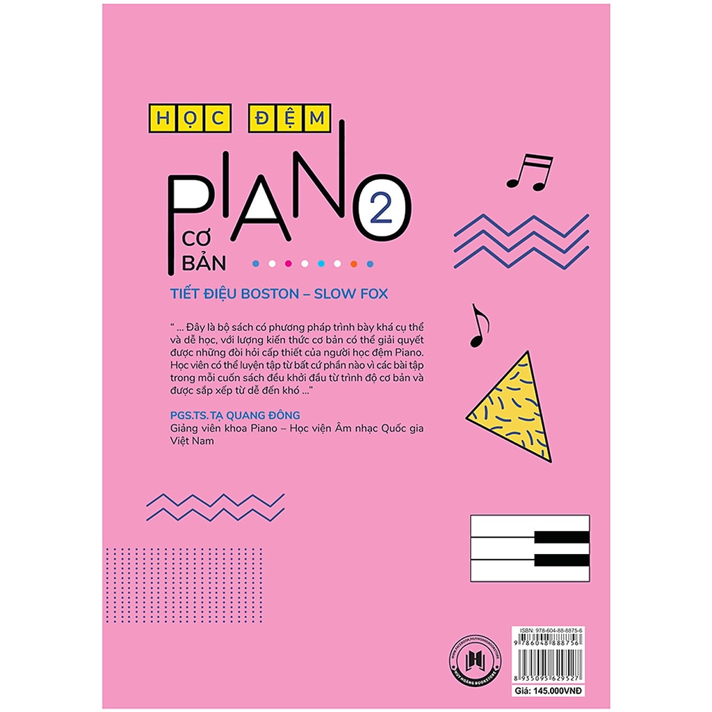 Sách - Học Đệm Piano Cơ Bản - Phần 2