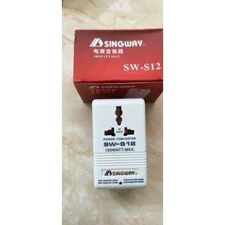 Bộ chuyển đổi nguồn sw-s12 220v xuống 110v