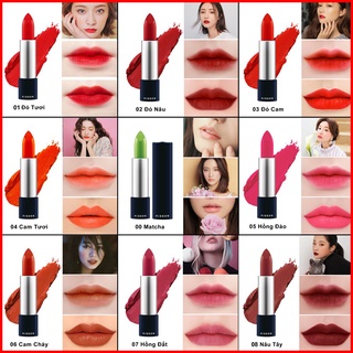 Son lì mịn môi KISSON màu đỏ cam (03)