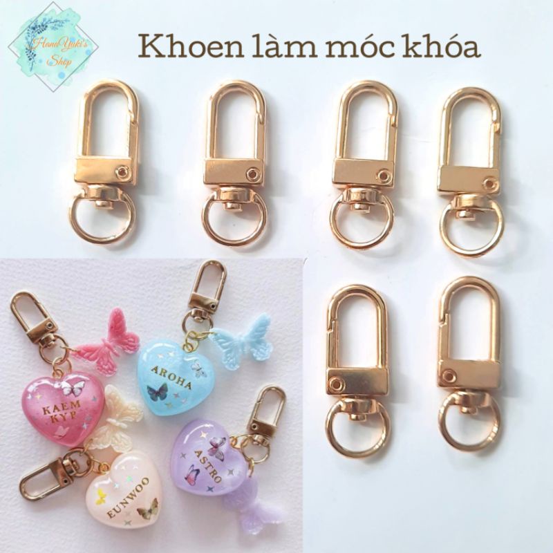 Khoen làm móc khóa, móc túi xách...làm đồ thủ công - Handmade