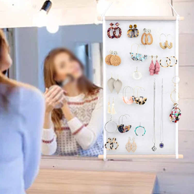 Giá Treo Bông Tai Gắn Tường Tiết Kiệm Không Gian Tiện Dụng