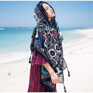 Khăn Choàng Đi Biển Boho Mã SP 037