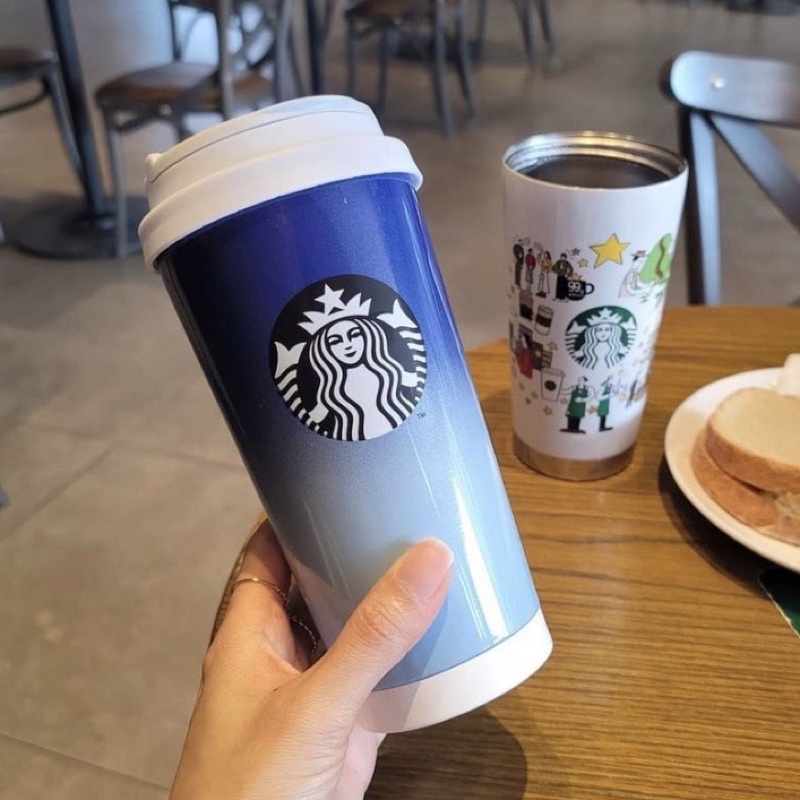 - BÌNH GIỮ NHIỆT SUMMER 2021 SS ELMA OMBRE BLUE TUMBLER 16oz