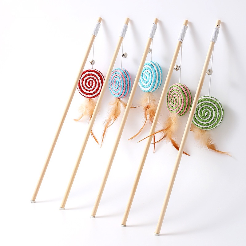 Cần Câu Mèo Cán Gỗ 40cm DC450 MIAOCAT