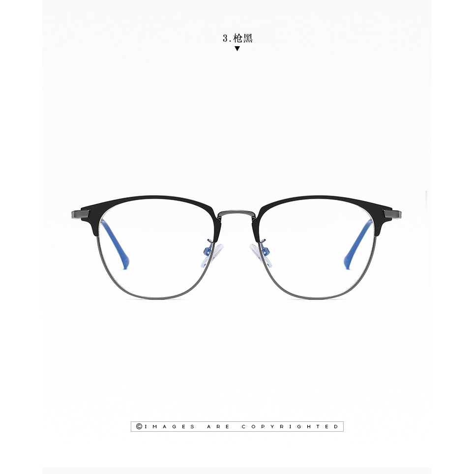 Mắt Kính Gọng Kim Loại Chống Tia Sáng Xanh Thời Trang Công Sở Cho Nam | BigBuy360 - bigbuy360.vn