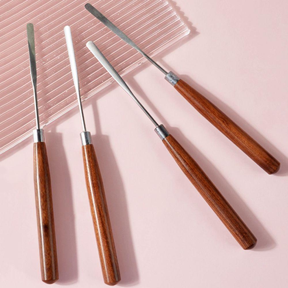 Que Gỗ Trộn Kem Nền Nhiều Màu Sắc Chuyên Dụng Cho Salon Làm Móng