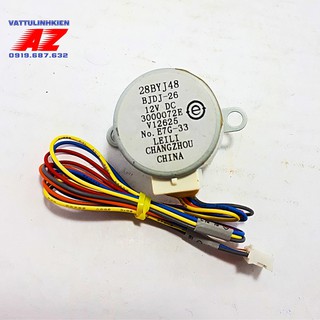 Motor cánh vẫy DC12V-28mm chân thẳng
