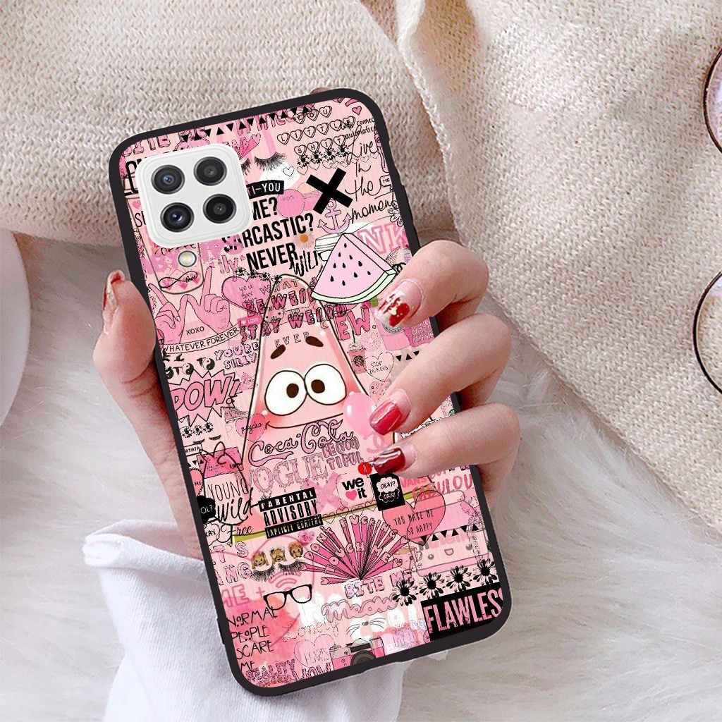 Ốp lưng Samsung Galaxy A22 4G viền dẻo TPU BST Phong Cách Tự Do