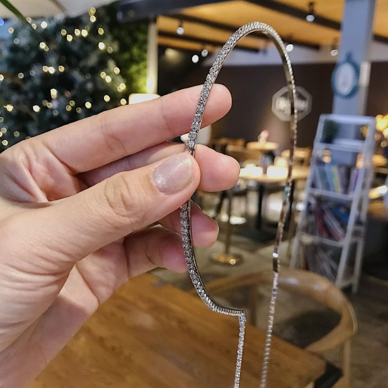 Băng Đô Đính Đá Co Giãn Tốt Phối Tua Rua Lưng Độc Đáo Thời Trang