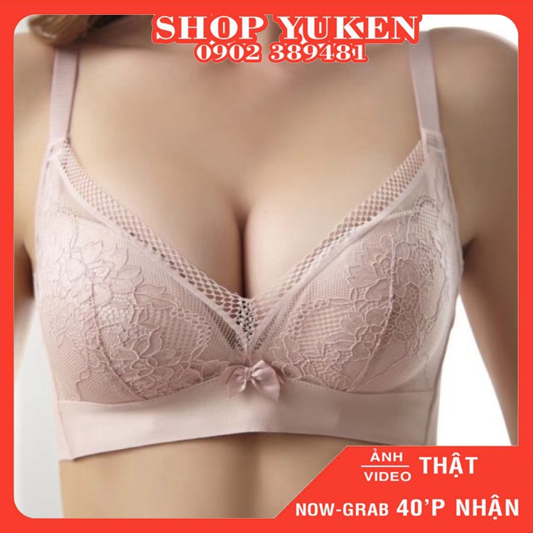 Áo lót nư, áo Ngực Xuất Mỹ Ren 3 Móc Mút Độn Siêu Êm