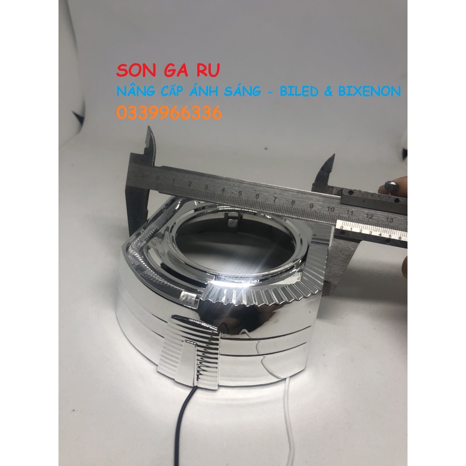 BỘ 1 CHỤP XI CÓ VÒNG THIÊN THẦN KIỂU DÁNG BMW khuyết