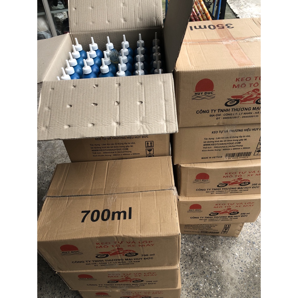 Keo tự vá dùng cho lốp có xăm và không xăm 350ml